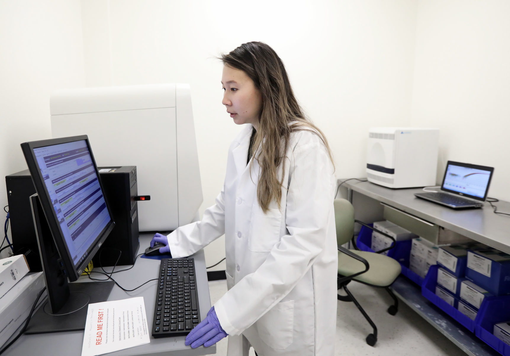 Sisi doing PCR